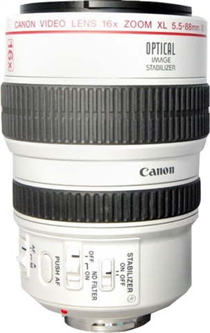 Canon XL 5.5-88mm f/1.6-2.6 16x IS Zoom White Lens - CeX (UK